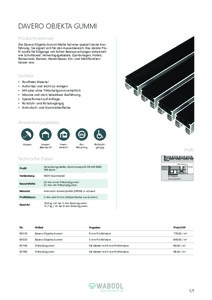 Produktdatenblatt